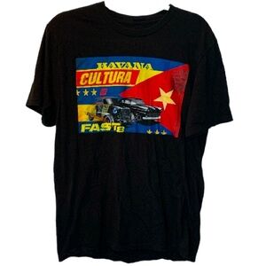 Universal Studios The Fate of the Furious Havana Cultura T-shirt Medium